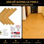 Sàn Gỗ MONAS Xương Cá (cốt xanh)