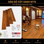 Sàn Gỗ MONAS Xanh (cốt xanh)