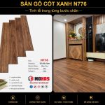 Sàn Gỗ MONAS Xanh (cốt xanh)