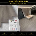 Sàn Gỗ OPEN cốt tỷ trọng cao hèm khóa 5G