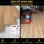 Sàn Gỗ OPEN cốt tỷ trọng cao hèm khóa 5G