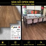 Sàn Gỗ OPEN cốt tỷ trọng cao hèm khóa 5G
