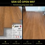 Sàn Gỗ OPEN cốt tỷ trọng cao hèm khóa 5G